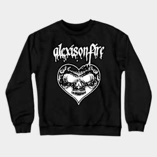 Alexisonfire Merch Alexis On Fire Logo Crewneck Sweatshirt